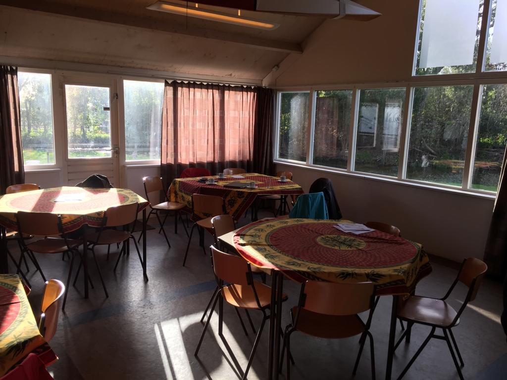 Yogastudio voor de verbouwing