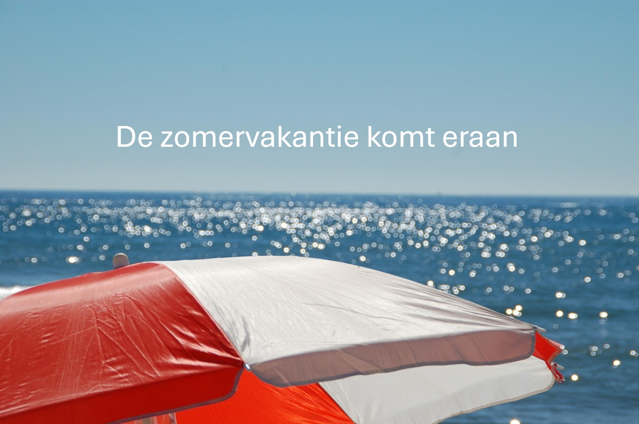 zomervakantie komt er aan